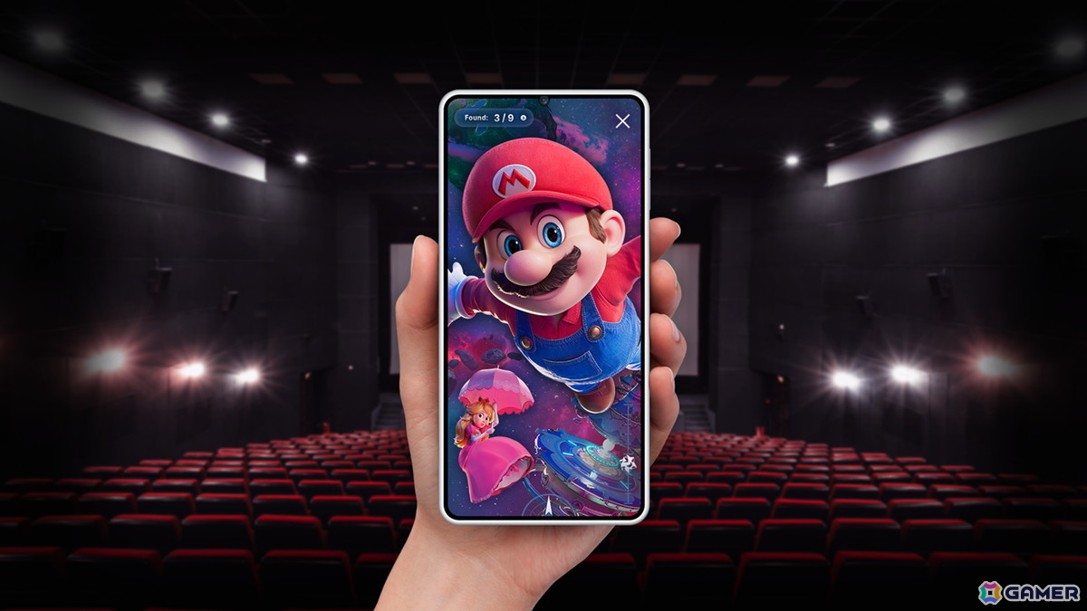 映画「ザ・スーパーマリオギャラクシー・ムービー」仕様の「スーパーマリオシアター」がTOHOシネマズ全国5か所に展開!スペシャル映像の上映や来場者特典の配布もの画像