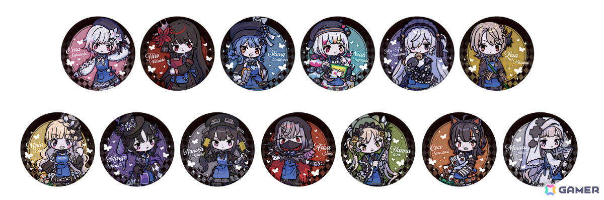 「魔法少女ノ魔女裁判」×ヴィレッジヴァンガードによるコラボグッズのEC受注受付が開始！エマ、ヒロ、シェリーの等身イラストは沼田ゾンビ!?氏の描き起こしの画像4