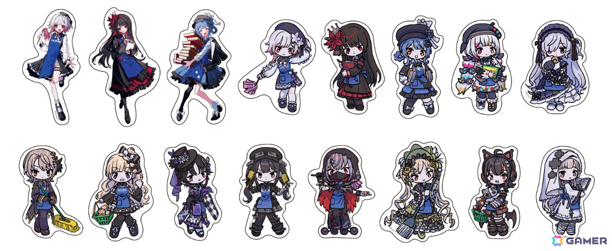 「魔法少女ノ魔女裁判」×ヴィレッジヴァンガードによるコラボグッズのEC受注受付が開始！エマ、ヒロ、シェリーの等身イラストは沼田ゾンビ!?氏の描き起こしの画像5