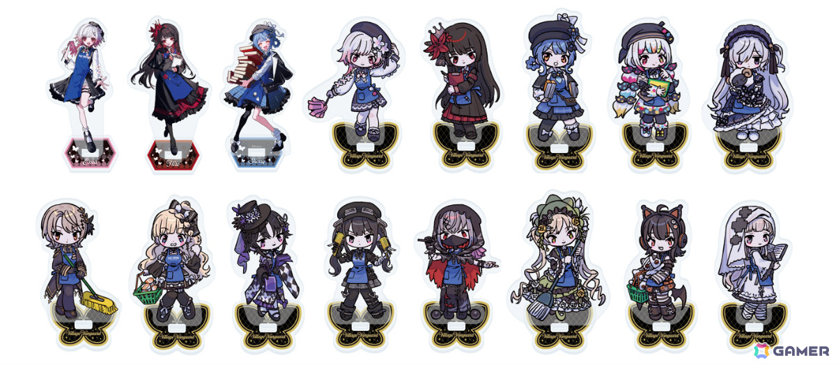 「魔法少女ノ魔女裁判」×ヴィレッジヴァンガードによるコラボグッズのEC受注受付が開始！エマ、ヒロ、シェリーの等身イラストは沼田ゾンビ!?氏の描き起こしの画像7