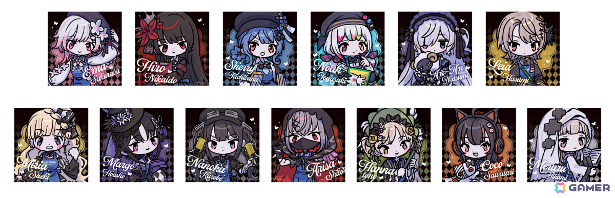 「魔法少女ノ魔女裁判」×ヴィレッジヴァンガードによるコラボグッズのEC受注受付が開始！エマ、ヒロ、シェリーの等身イラストは沼田ゾンビ!?氏の描き起こしの画像9