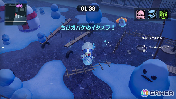 「オバケイドロ2」期間限定マップ「冬模様のオバケノ運動場」が本日18時より配信！DL版が20％オフとなる初セールもの画像6