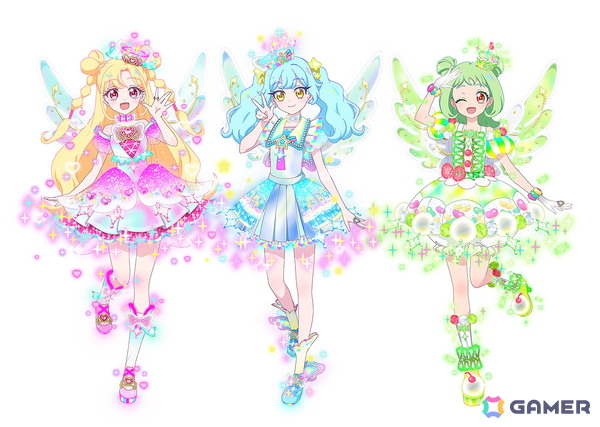 「おねがいアイプリ 1だん」新キャラクター「ぐみ」のバズリウムコーデが登場！「いのり」と「あおい」のデュオコーデのアイプリカードやデュオ曲もの画像1