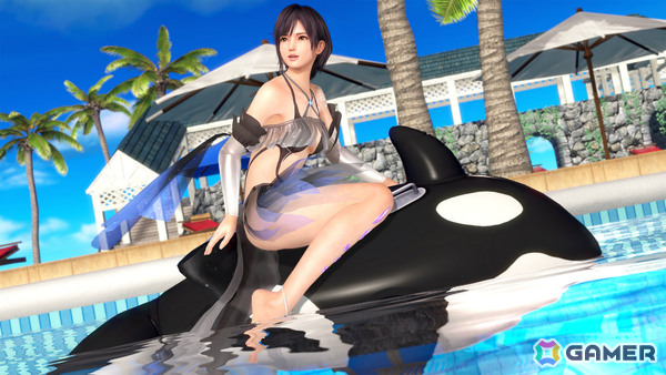 「DEAD OR ALIVE XVV」セクシー＆ゴージャスなSSR水着「グリッターグリーン」がトレンドコーデガチャに登場！の画像7