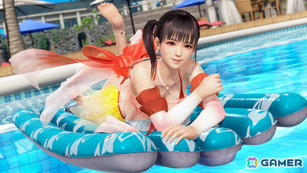 「DEAD OR ALIVE XVV」セクシー＆ゴージャスなSSR水着「グリッターグリーン」がトレンドコーデガチャに登場！の画像8