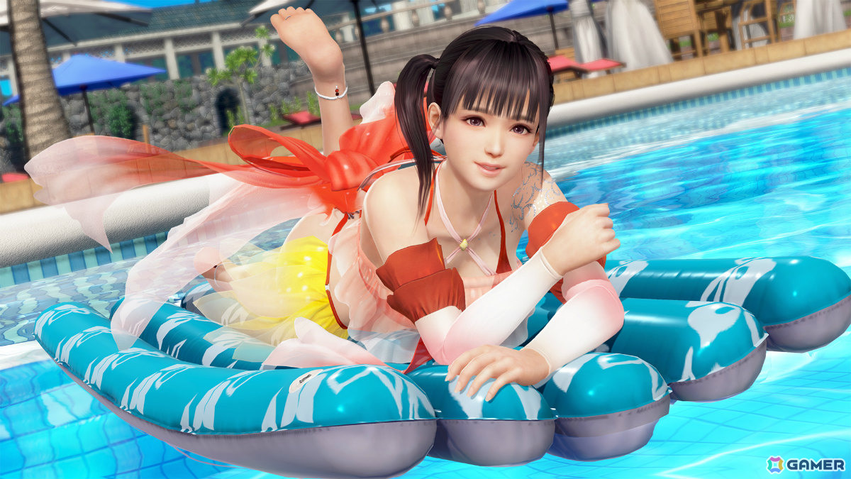 「DEAD OR ALIVE XVV」セクシー&ゴージャスなSSR水着「グリッターグリーン」がトレンドコーデガチャに登場!の画像