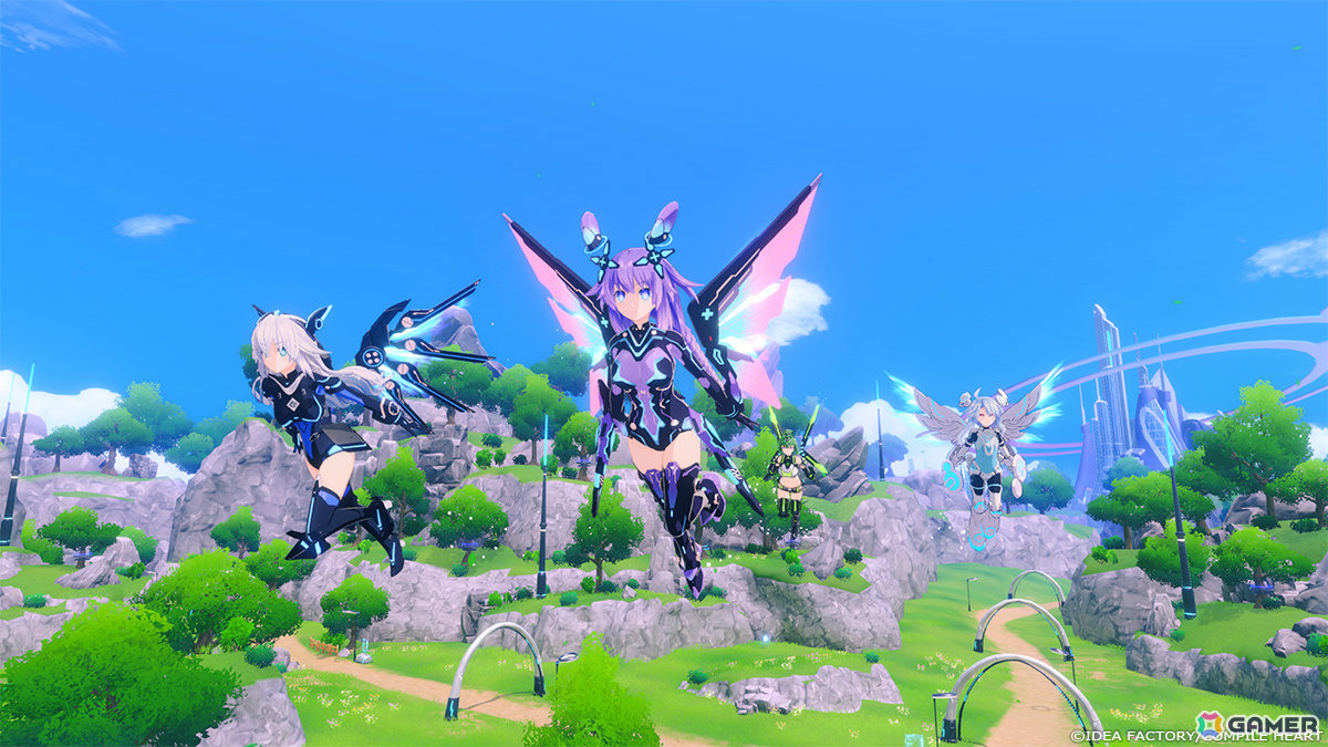 ネプテューヌシリーズ新章「超新時空ゲイム ネプテューヌ∞」が8月27日に発売！新たなハードをモチーフにした四人の新女神もお披露目の画像
