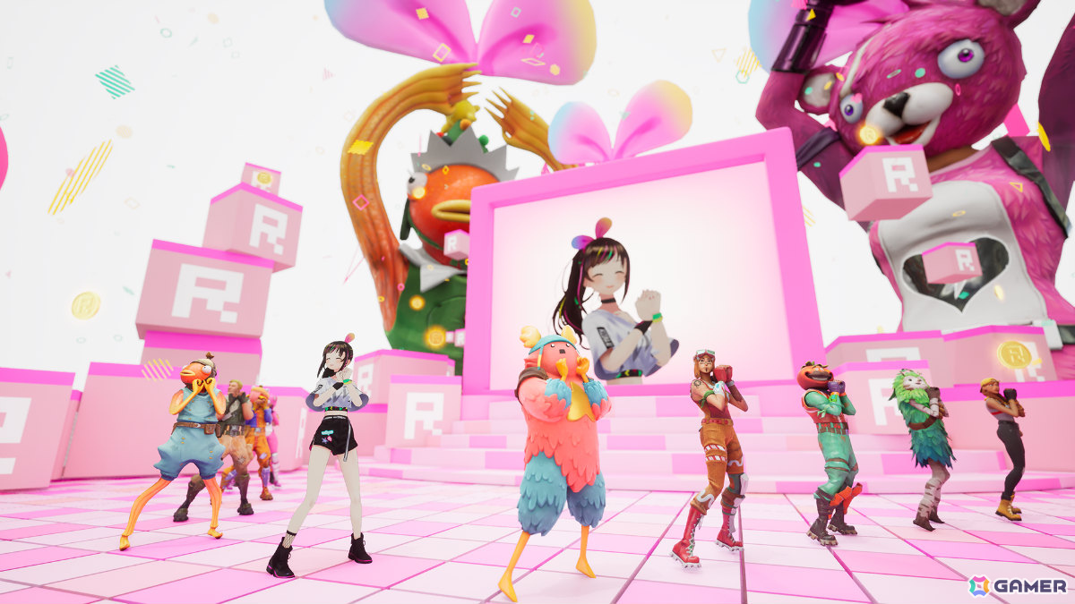 Kizuna AI（キズナアイ）さんによる無料ライブが「フォートナイト」内マップ「Hello, Fortnite」で3月27日に開催！の画像2