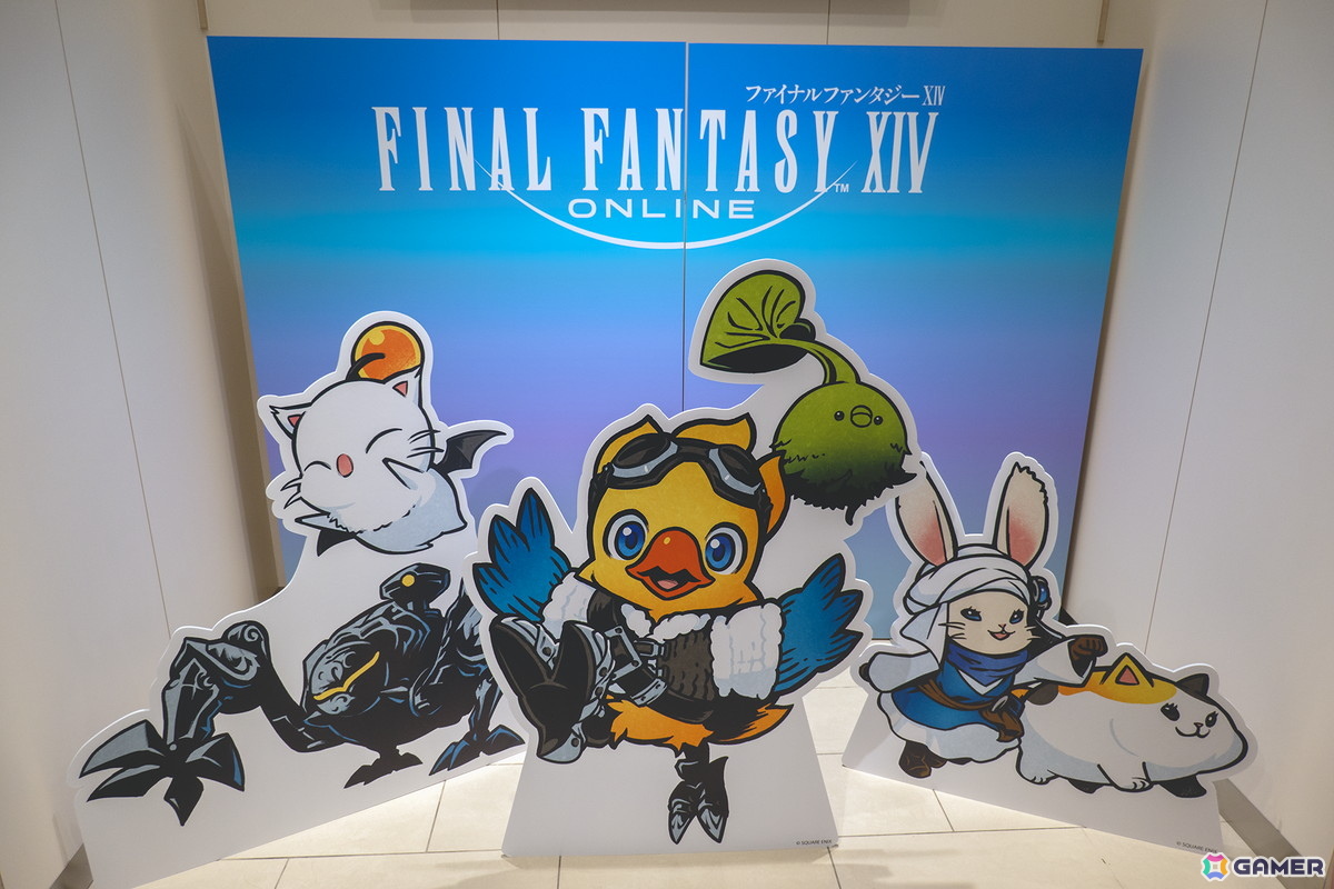 JR西日本×「ファイナルファンタジーXIV」ポップアップイベントをレポート！JR京都駅で開催中の会場には普段使いできるオリジナルアイテムが目白押しの画像1