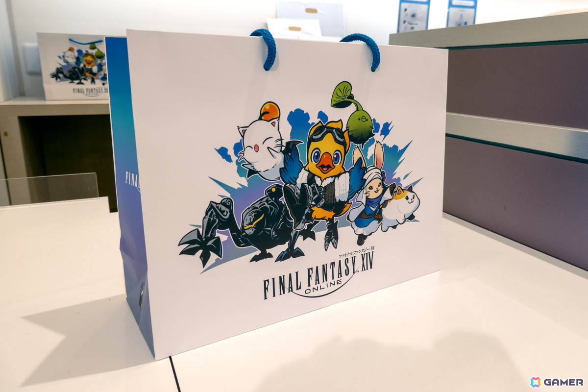 JR西日本×「ファイナルファンタジーXIV」ポップアップイベントをレポート！JR京都駅で開催中の会場には普段使いできるオリジナルアイテムが目白押しの画像13