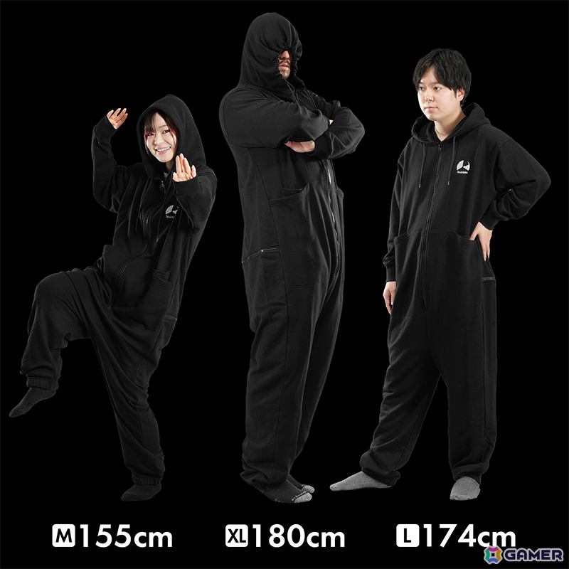 ゲーミング着る毛布「ダメ着」が通年仕様のスウェットに！締め付けゼロの開放感を実現した「ダメ着XVスウェット」が発売の画像