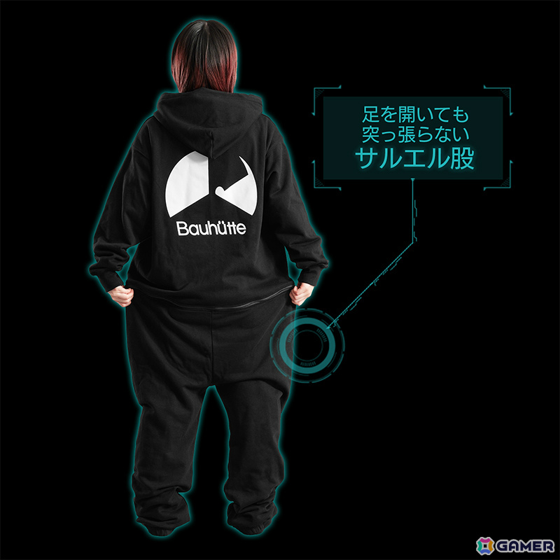 ゲーミング着る毛布「ダメ着」が通年仕様のスウェットに！締め付けゼロの開放感を実現した「ダメ着XVスウェット」が発売の画像