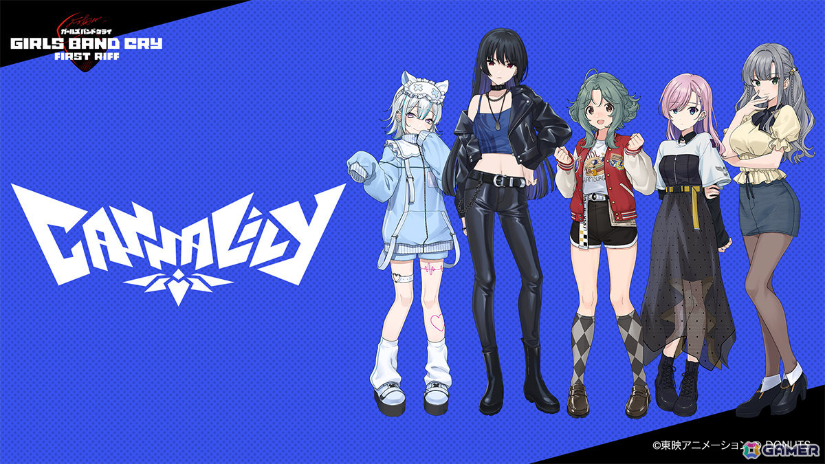 「ガールズバンドクライ First Riff」に登場するオリジナル新バンド「Canna Lily」が発表!の画像