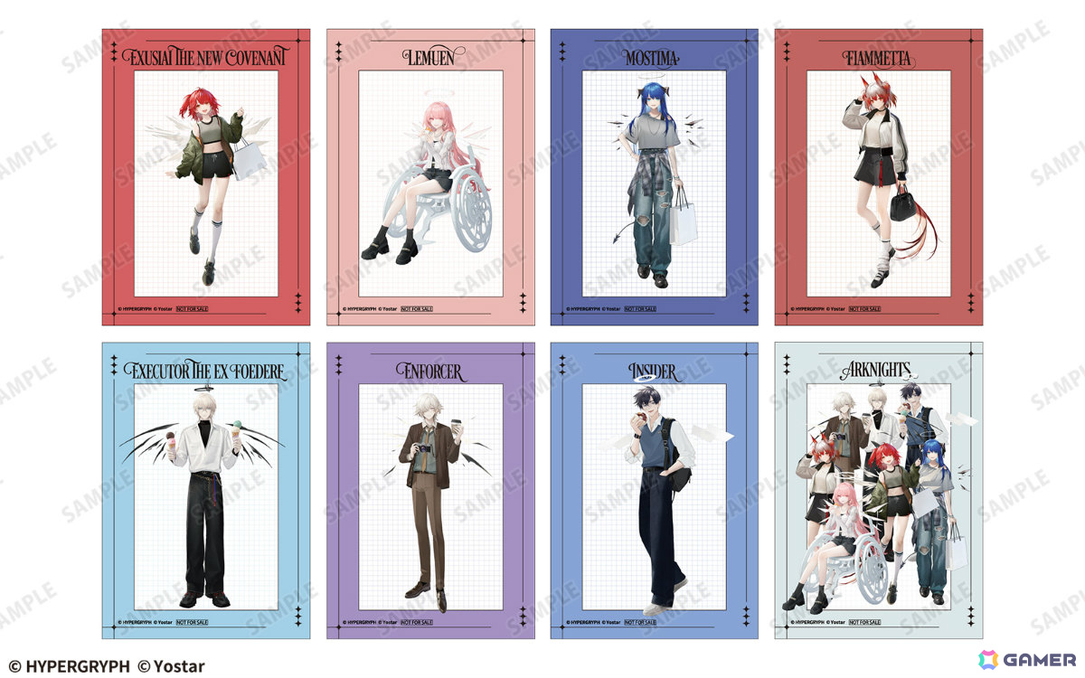 「アークナイツ」POP UP STORE in ロフト vol.2が4月3日より渋谷、横浜、京都、天神のロフトで順次開催!の画像