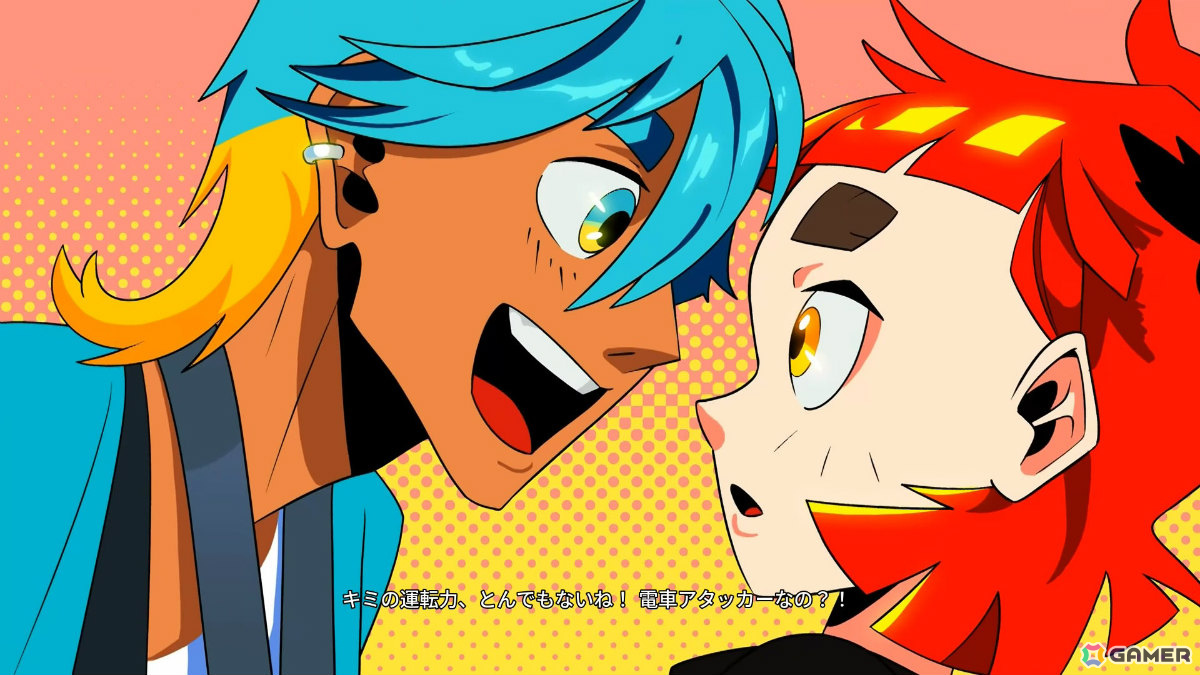 電車アタックのゲームプレイ画面