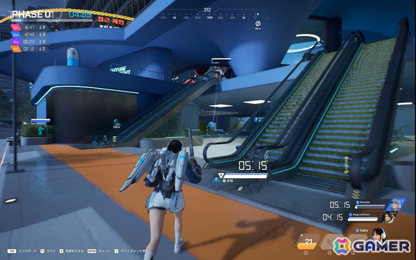 チーム対戦型TPSゲーム「Time Takers」初のCBTプレイ映像をお届け！時間を奪い合う斬新なルールやスピード感ある立体的なバトルに注目の画像2