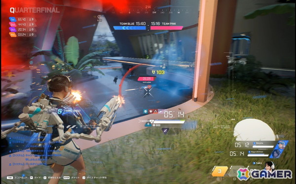 チーム対戦型TPSゲーム「Time Takers」初のCBTプレイ映像をお届け！時間を奪い合う斬新なルールやスピード感ある立体的なバトルに注目の画像9