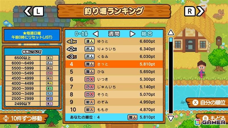 Steam版「ほのぼの釣り物語」が配信！釣り＋スローライフな雰囲気を体験できる体験版も配信中の画像4