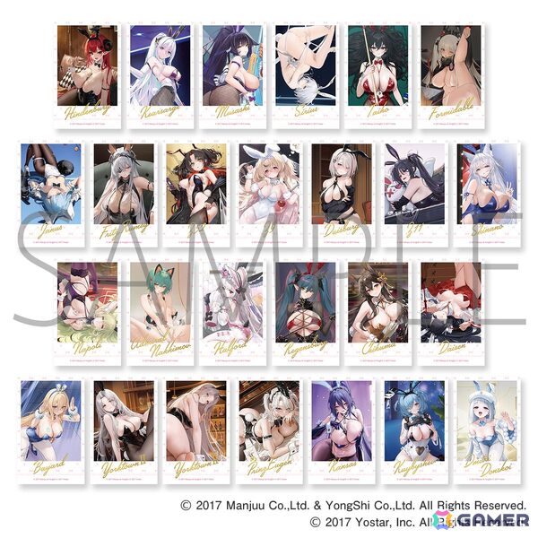 「アズレン」大鳳、ヨークタウンII、ヒンデンブルクがセクシーなバニーガール姿の描き下ろしイラストに！「アズールレーン バニーフェア2026」が開催中の画像33