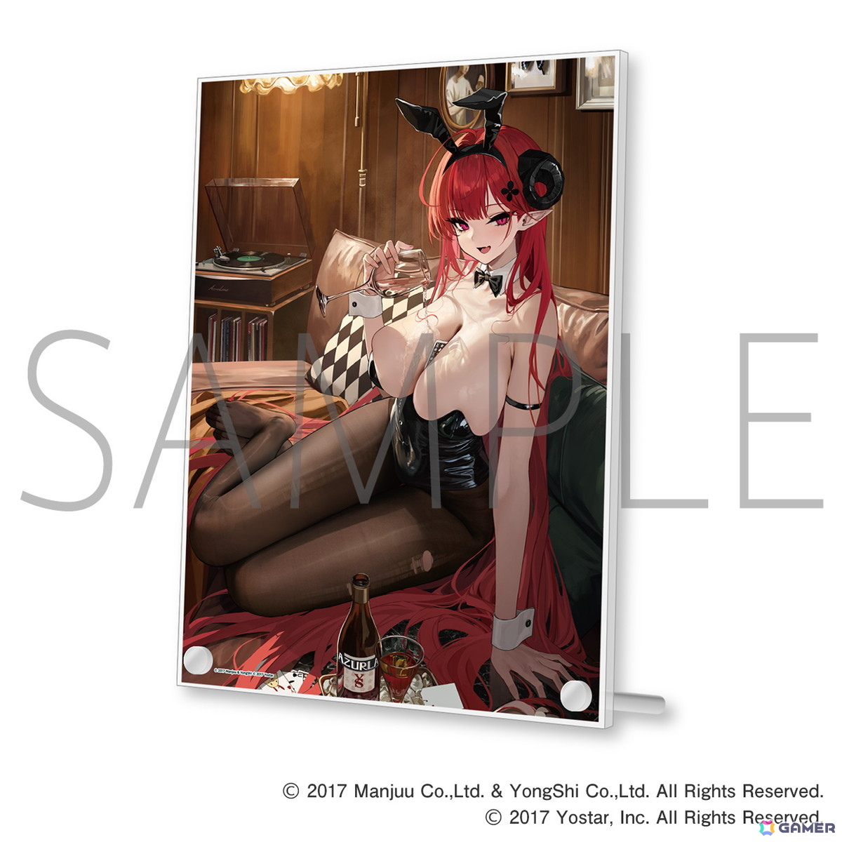 「アズレン」大鳳、ヨークタウンII、ヒンデンブルクがセクシーなバニーガール姿の描き下ろしイラストに！「アズールレーン バニーフェア2026」が開催中の画像13