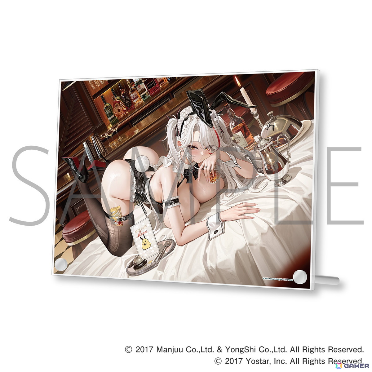 「アズレン」大鳳、ヨークタウンII、ヒンデンブルクがセクシーなバニーガール姿の描き下ろしイラストに！「アズールレーン バニーフェア2026」が開催中の画像14