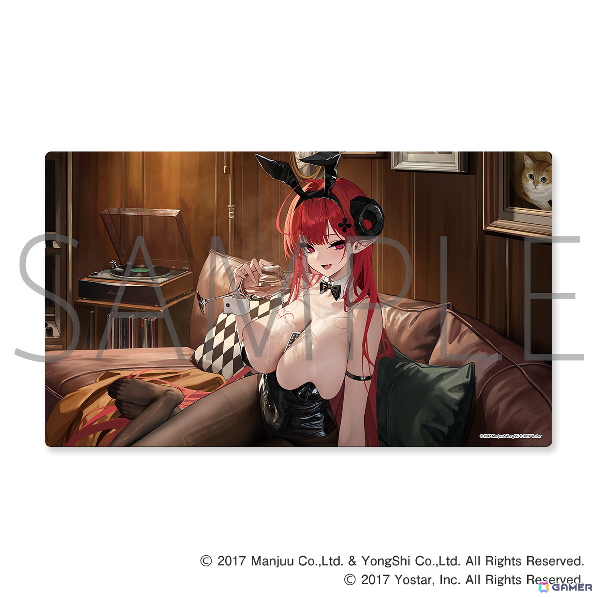「アズレン」大鳳、ヨークタウンII、ヒンデンブルクがセクシーなバニーガール姿の描き下ろしイラストに！「アズールレーン バニーフェア2026」が開催中の画像27