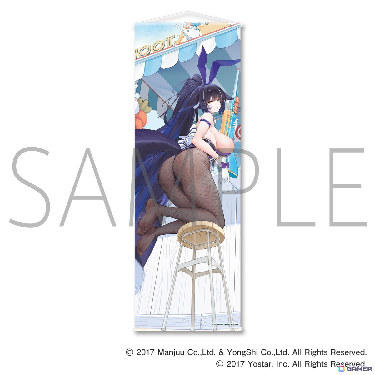 「アズレン」大鳳、ヨークタウンII、ヒンデンブルクがセクシーなバニーガール姿の描き下ろしイラストに！「アズールレーン バニーフェア2026」が開催中の画像8