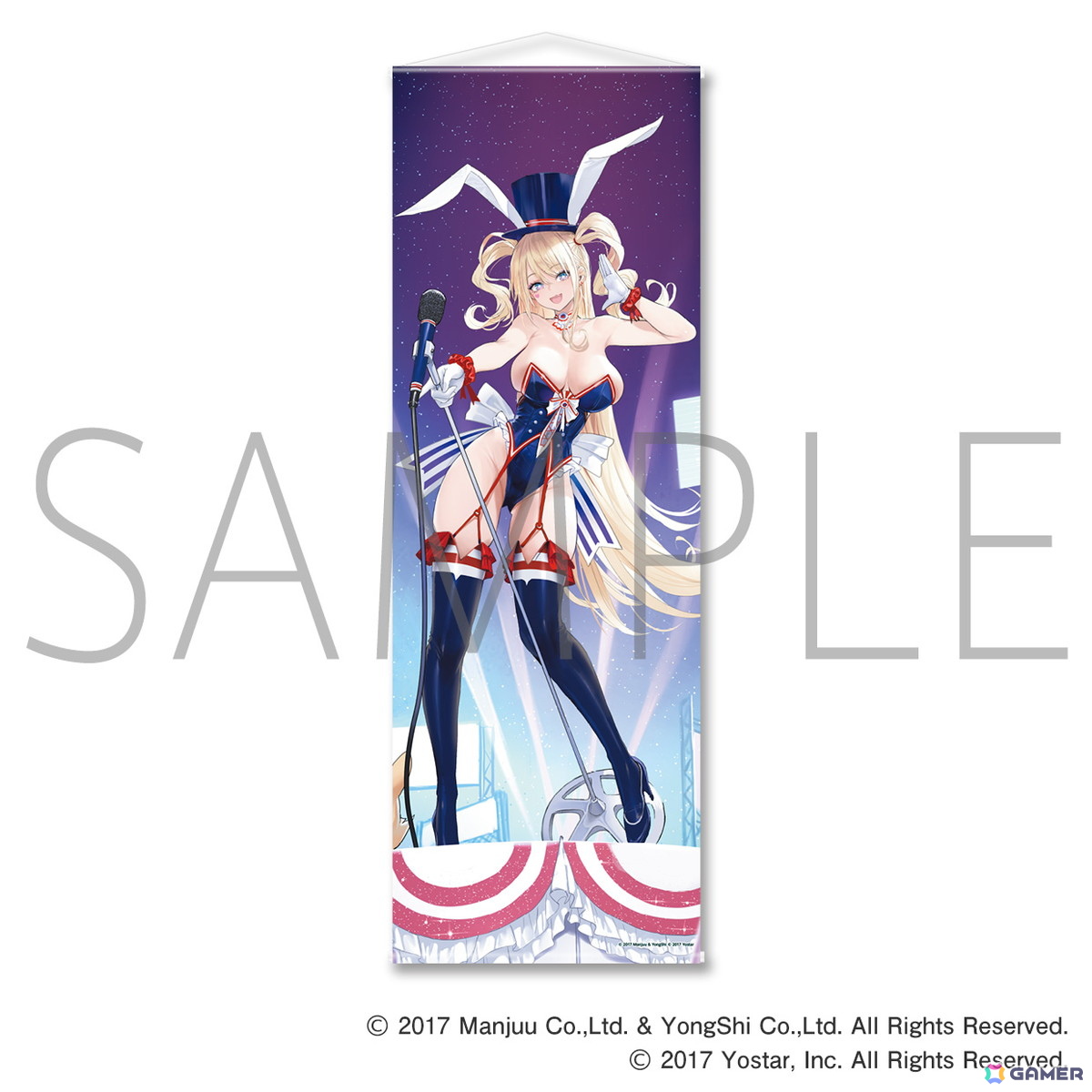 「アズレン」大鳳、ヨークタウンII、ヒンデンブルクがセクシーなバニーガール姿の描き下ろしイラストに！「アズールレーン バニーフェア2026」が開催中の画像9