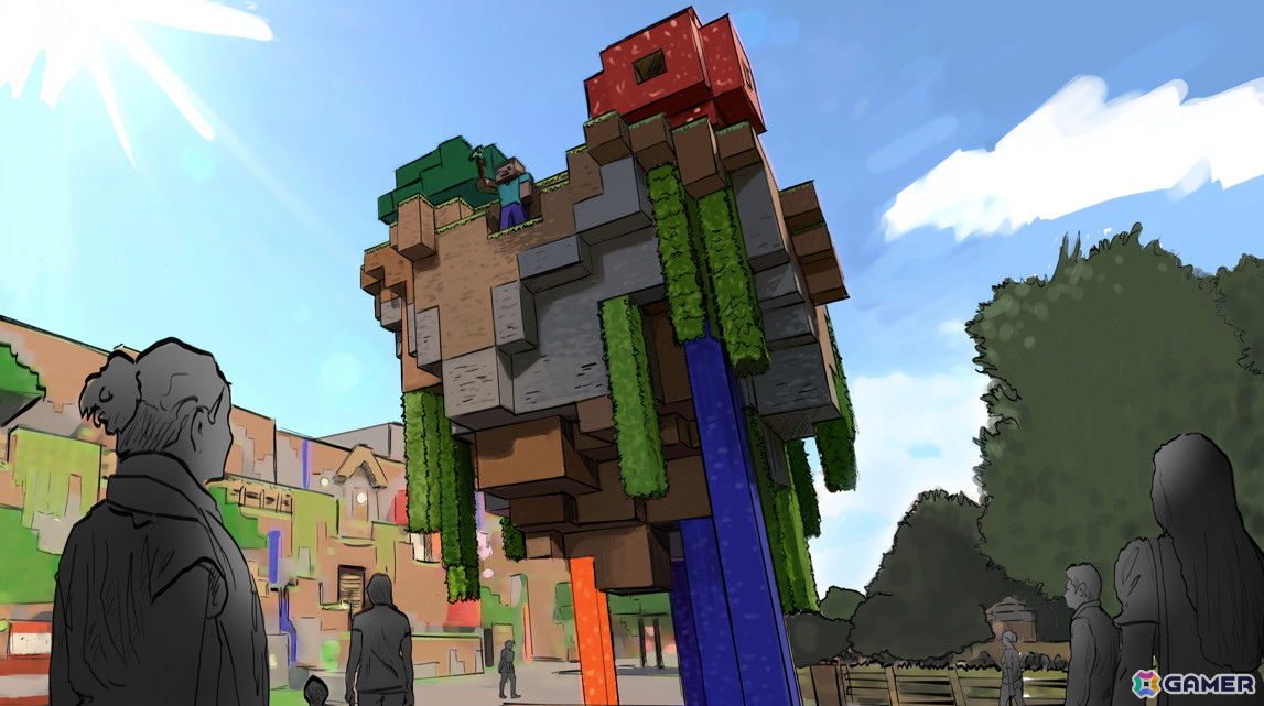 「Minecraft Dungeons II」が2026年下半期に発売！初のリアルテーマパーク「Minecraft World」や「マイクラ」新コンテンツなどの情報もの画像3