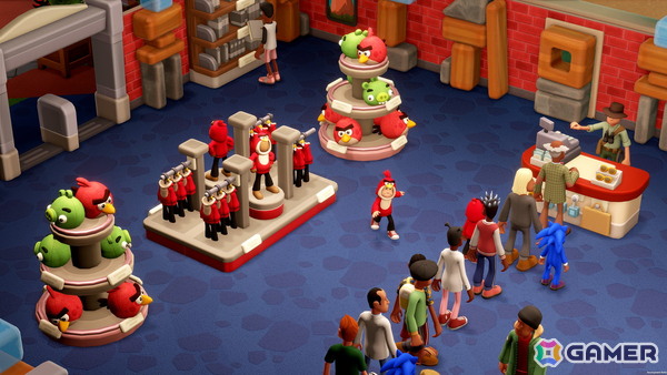 イースターイベントの展示品とエッグハンター