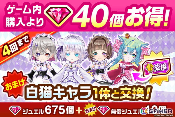 「白猫」と「リゼロ」のコラボイベントが再登場！「白猫夏のリゼロフェス！」の水着版モードチェンジも登場の画像11
