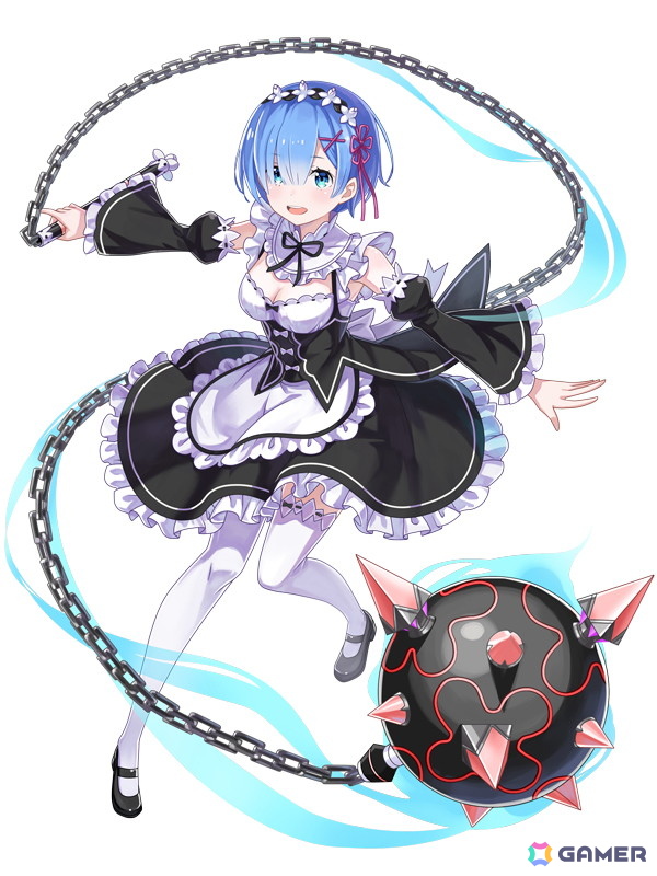 白猫プロジェクトとリゼロのコラボ水着モードチェンジキャラクター