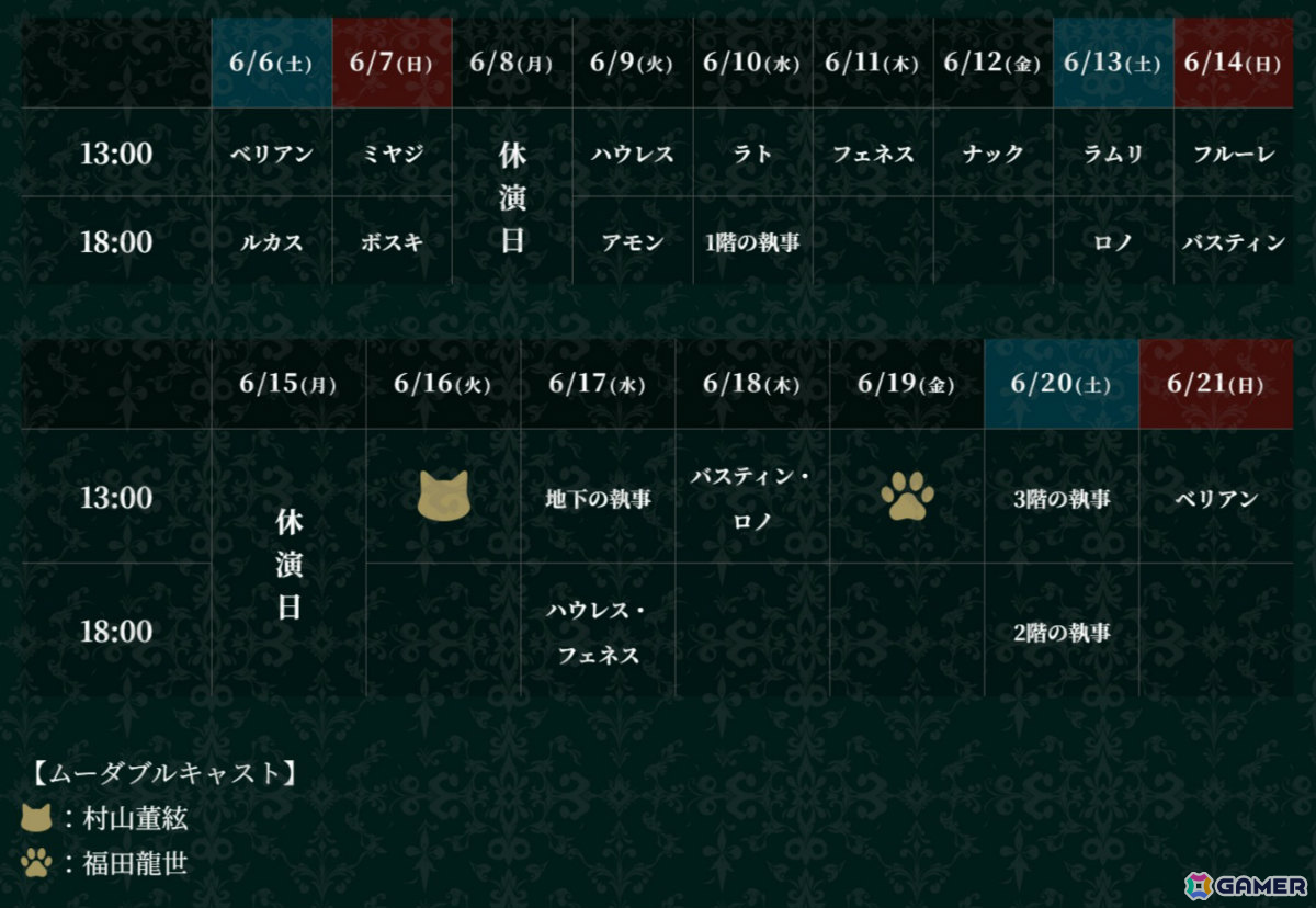 実施スケジュール