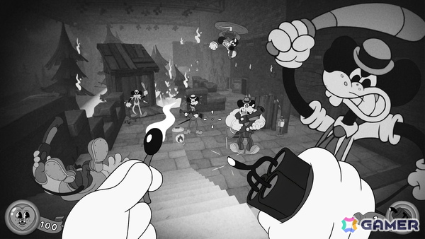 白黒カートゥーンアクションシューター「MOUSE: やとわれの探偵」国内向けPS5/Switch2パッケージ版が7月9日に発売！ダウンロード版は4月16日に配信予定の画像