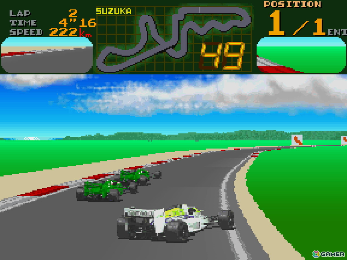 F1ブーム黎明期の日本でリリースされたレースゲーム「ファイナルラップ」がアーケードアーカイブス/アーケードアーカイブス2として3月26日に配信！の画像2