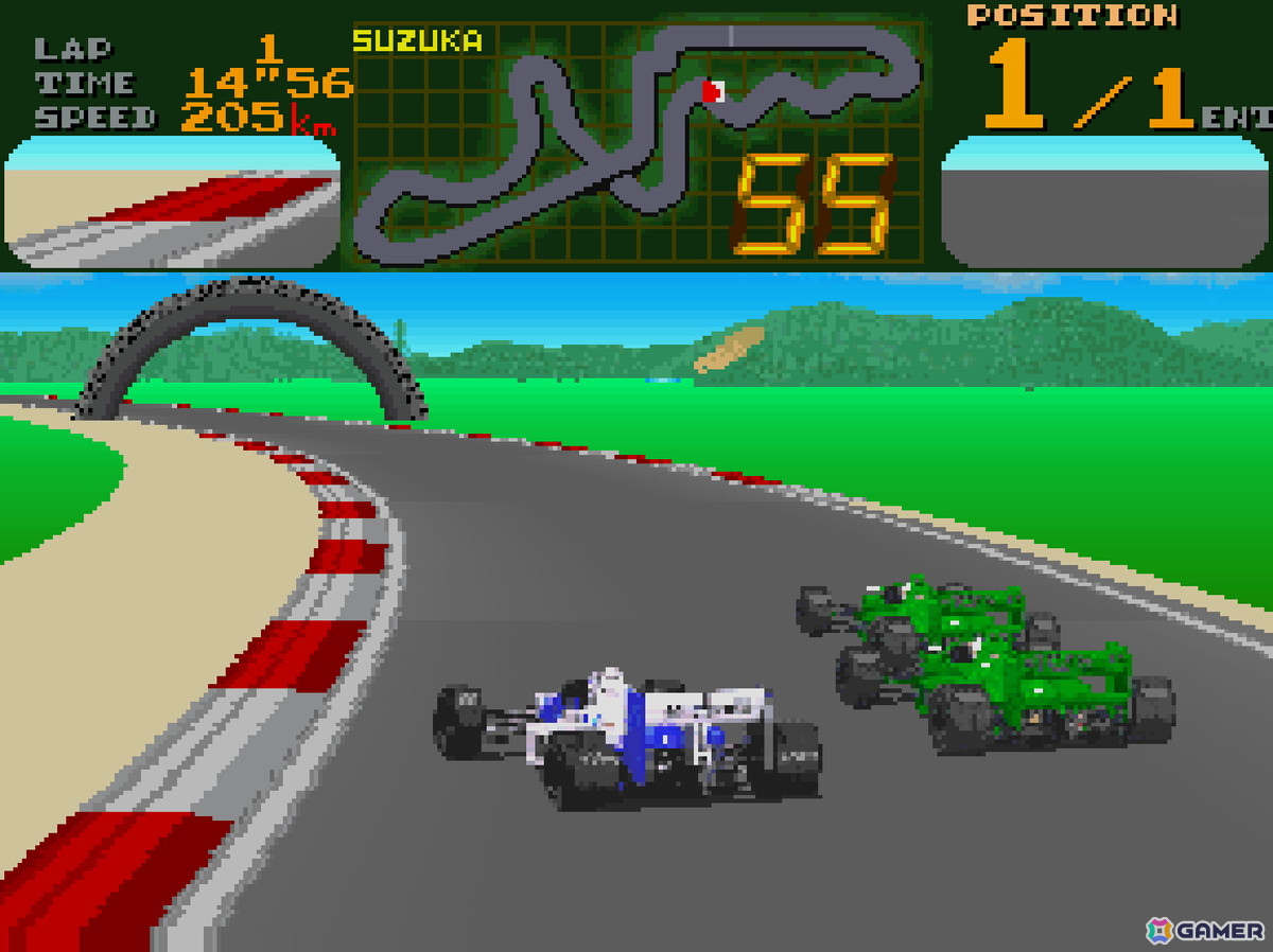F1ブーム黎明期の日本でリリースされたレースゲーム「ファイナルラップ」がアーケードアーカイブス/アーケードアーカイブス2として3月26日に配信！の画像3