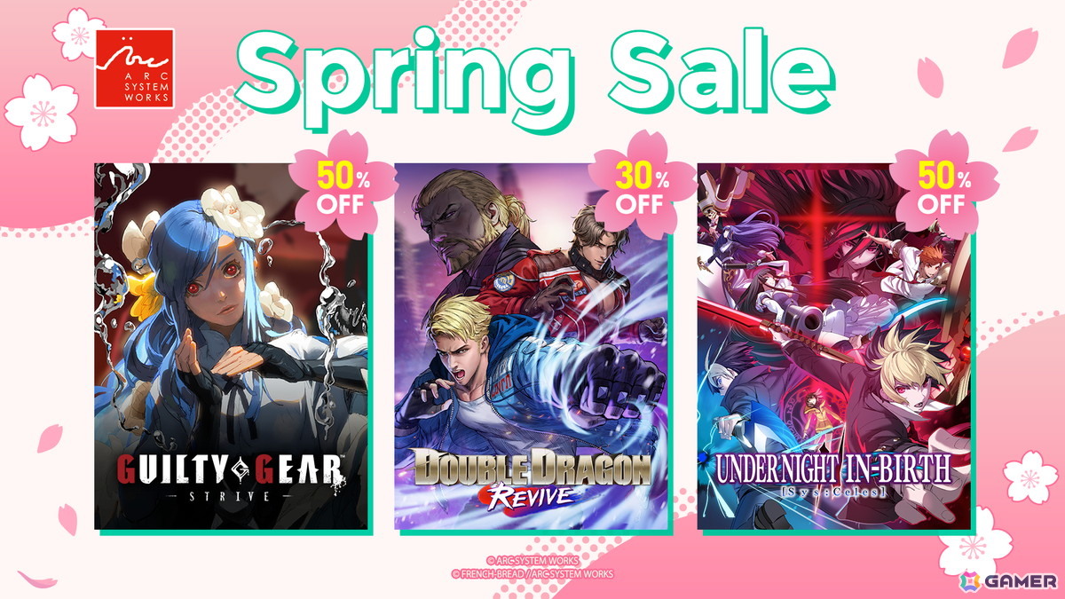 「GUILTY GEAR -STRIVE-」が50％OFFで2,000円（税込）以下に！最大90％OFFのアークシステムワークス「Spring Sale」が開催中の画像