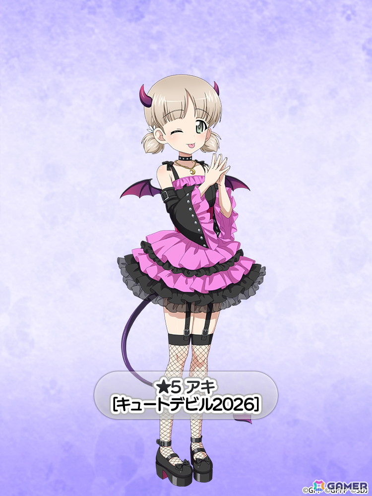 「ガールズ＆パンツァー 戦車道大作戦！」みほやノンナ、愛里寿たちがキュートな小悪魔衣装で登場！「キュートデビル生徒ガチャ」が開催の画像3