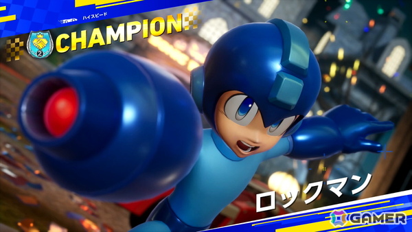 「ソニックレーシング クロスワールド」有償DLC第4弾“ロックマン パック”試遊レポ：専用アイテム「ロックバスター」でワイリーキャッスルを攻略！の画像1