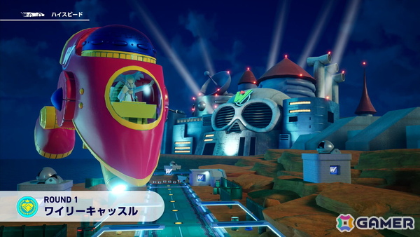 「ソニックレーシング クロスワールド」有償DLC第4弾“ロックマン パック”試遊レポ：専用アイテム「ロックバスター」でワイリーキャッスルを攻略！の画像6