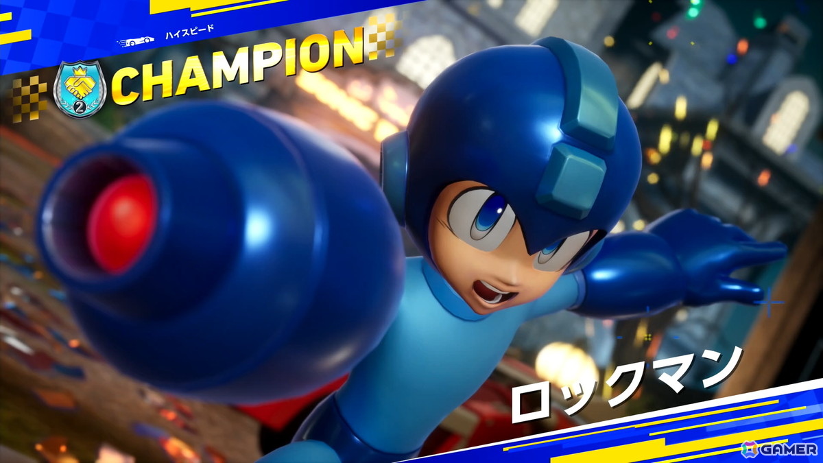 「ソニックレーシング クロスワールド」有償DLC第4弾“ロックマン パック”試遊レポ：専用アイテム「ロックバスター」でワイリーキャッスルを攻略！の画像1