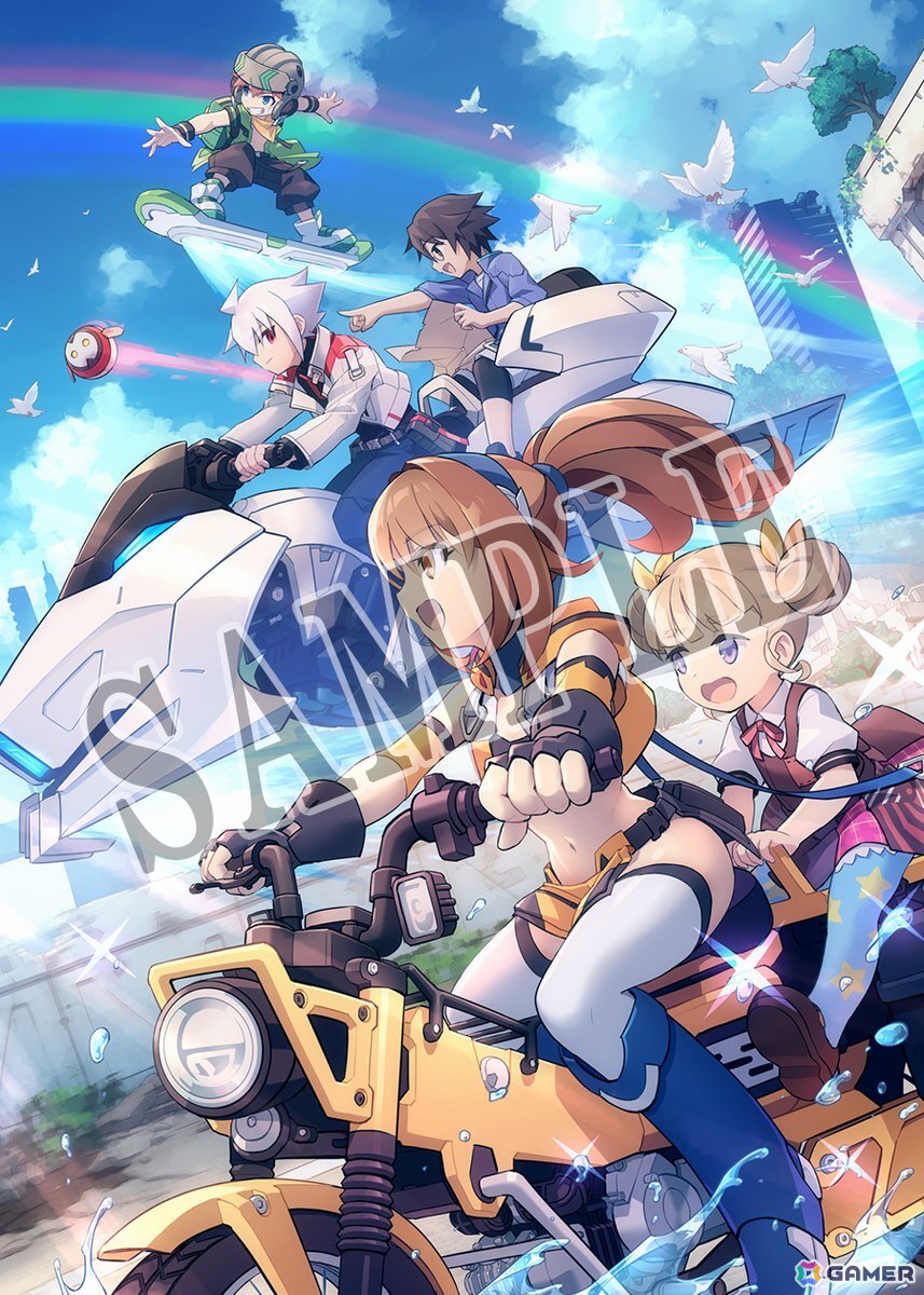 「白き鋼鉄のX 1＋2 デュアルコレクション」畠山義崇氏による描き下ろし店舗特典イラストの完成デザインが公開！の画像