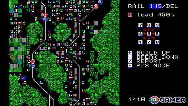 鉄道シミュレーション「EGGコンソール A列車で行こう PC-8801」がSwitchで配信！現在まで続くシリーズの第一作目の画像