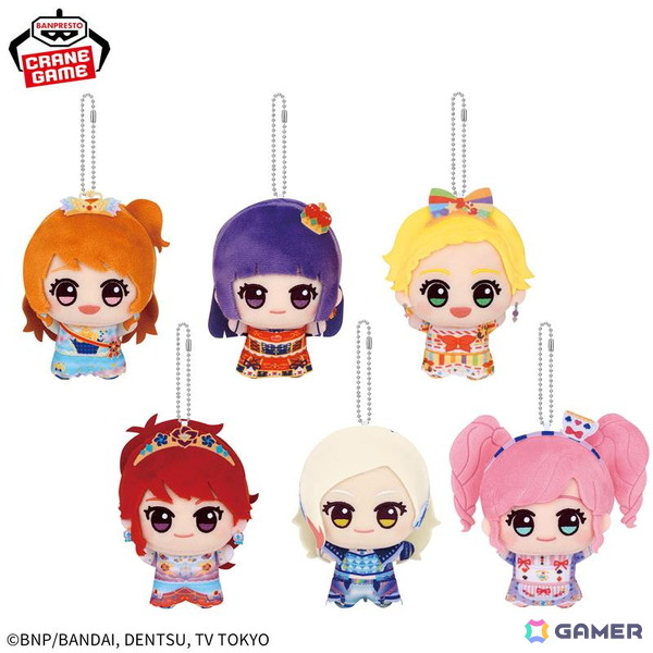 「アイカツ！」あかりやスミレら6人がプレミアムレアドレス姿のちびぐるみになって登場！全国のナムコ限定で4月10日よりプライズ展開の画像1