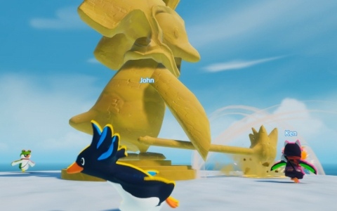 「Faaast Penguin」最大4人で挑む協力登山ゲーム「ペンギン・クライマーズ」が4月9日に新モードとして実装！