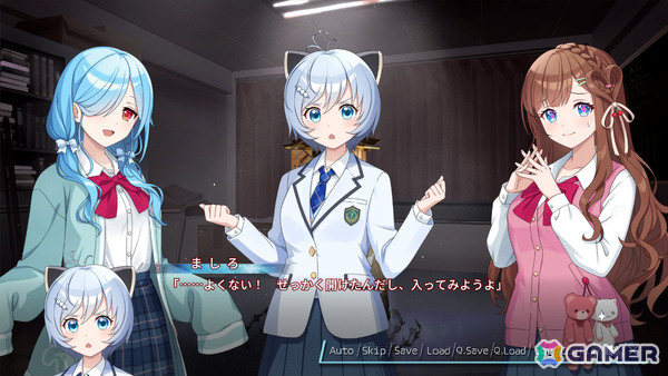 電脳少女シロさん、花京院ちえりさん、ヤマトイオリさん主演のホラー学園コメディADV「崩課後どっとライブ -黄昏ノ鏡-」が発売！の画像6