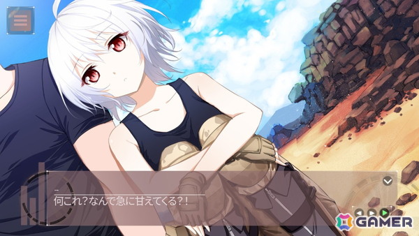 ビジュアルノベルゲーム「Just Deserts」が3月27日に登場!謎のエイリアンを倒しながら、7人のヒロインとの関係を築くの画像