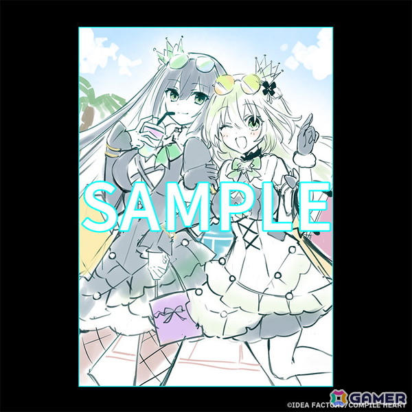 「超新時空ゲイム ネプテューヌ∞」パッケージ予約がスタート！つなこ氏描き下ろし店舗特典デザインのラフも公開にの画像4