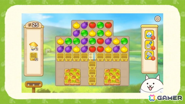 「パズルで豊作！にゃんこ村」グラフィックデザイナーにインタビュー！女性をターゲットとしたUIやキャラクターデザインのコンセプトなどを聞くの画像2