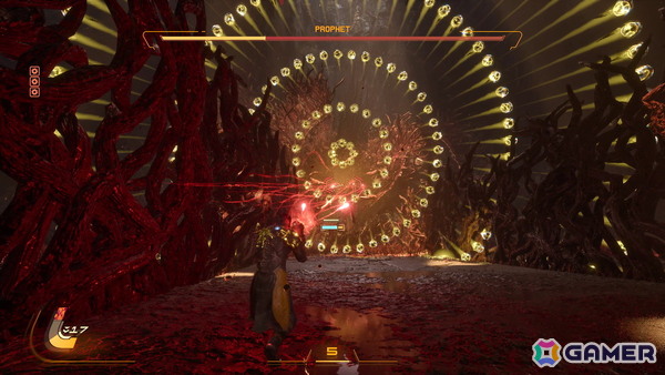 「SAROS」先行プレイレポート：AAA級の映像表現、昔ながらの硬派アクションシューティング、ローグライト、そして「斑鳩」っぽいフィールが絶妙に融合の画像10